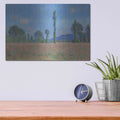 'Poppy Field (Giverny)' by Claude Monet – Metal Wall Art, 16x12 room view