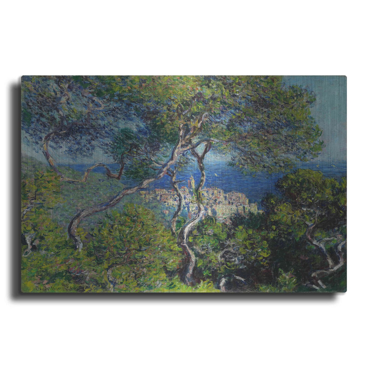 'Bordighera' by Claude Monet – Metal Wall Art