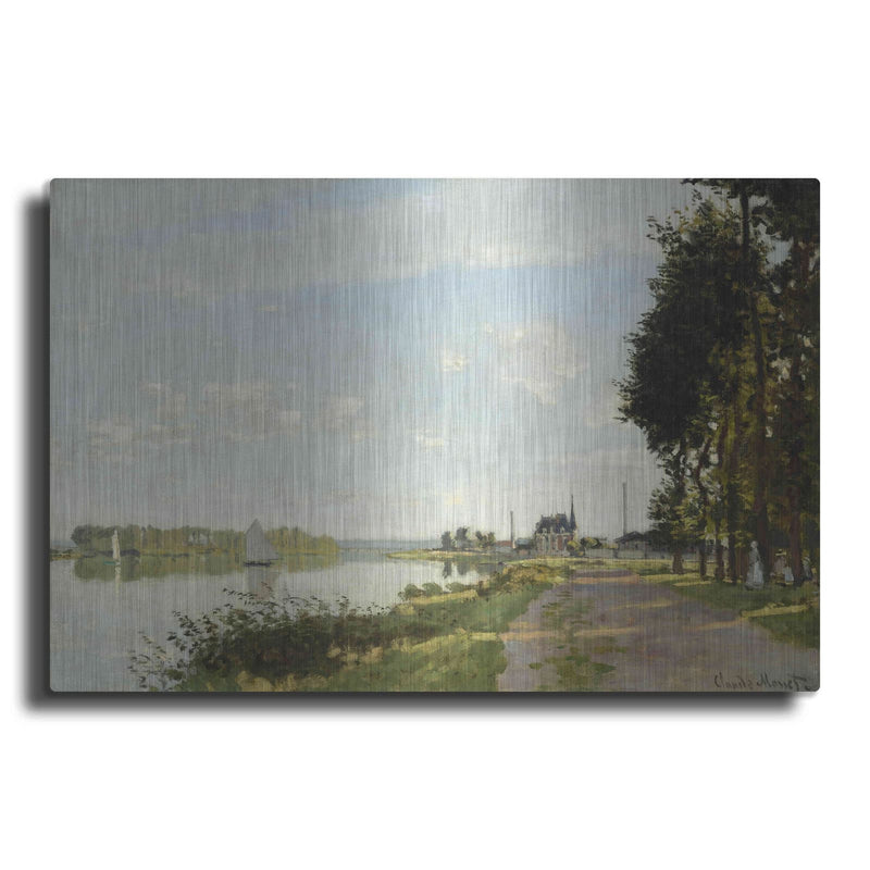'Argenteuil' by Claude Monet – Metal Wall Art