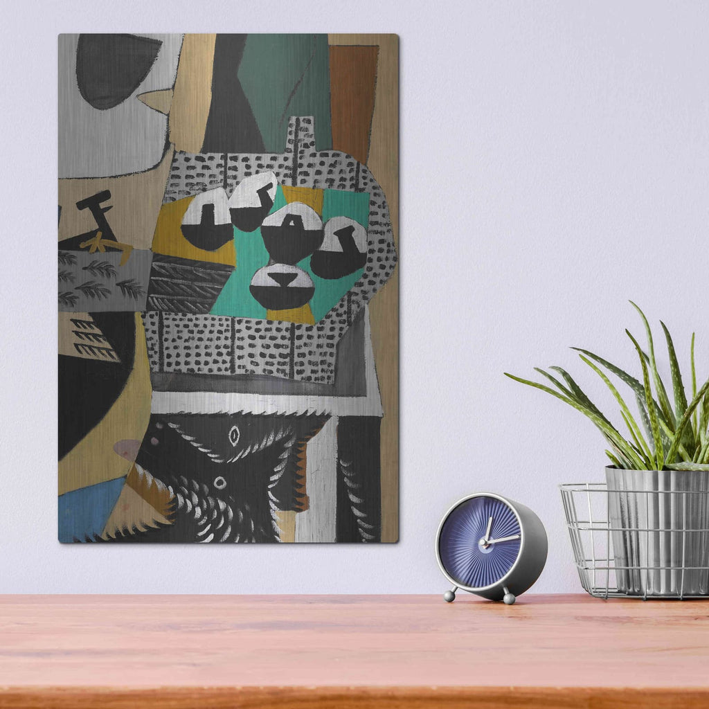 'Dog And Cock' by MASTERS – Metal Wall Art, 12x16 room view