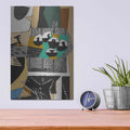 'Dog And Cock' by MASTERS – Metal Wall Art, 12x16 room view