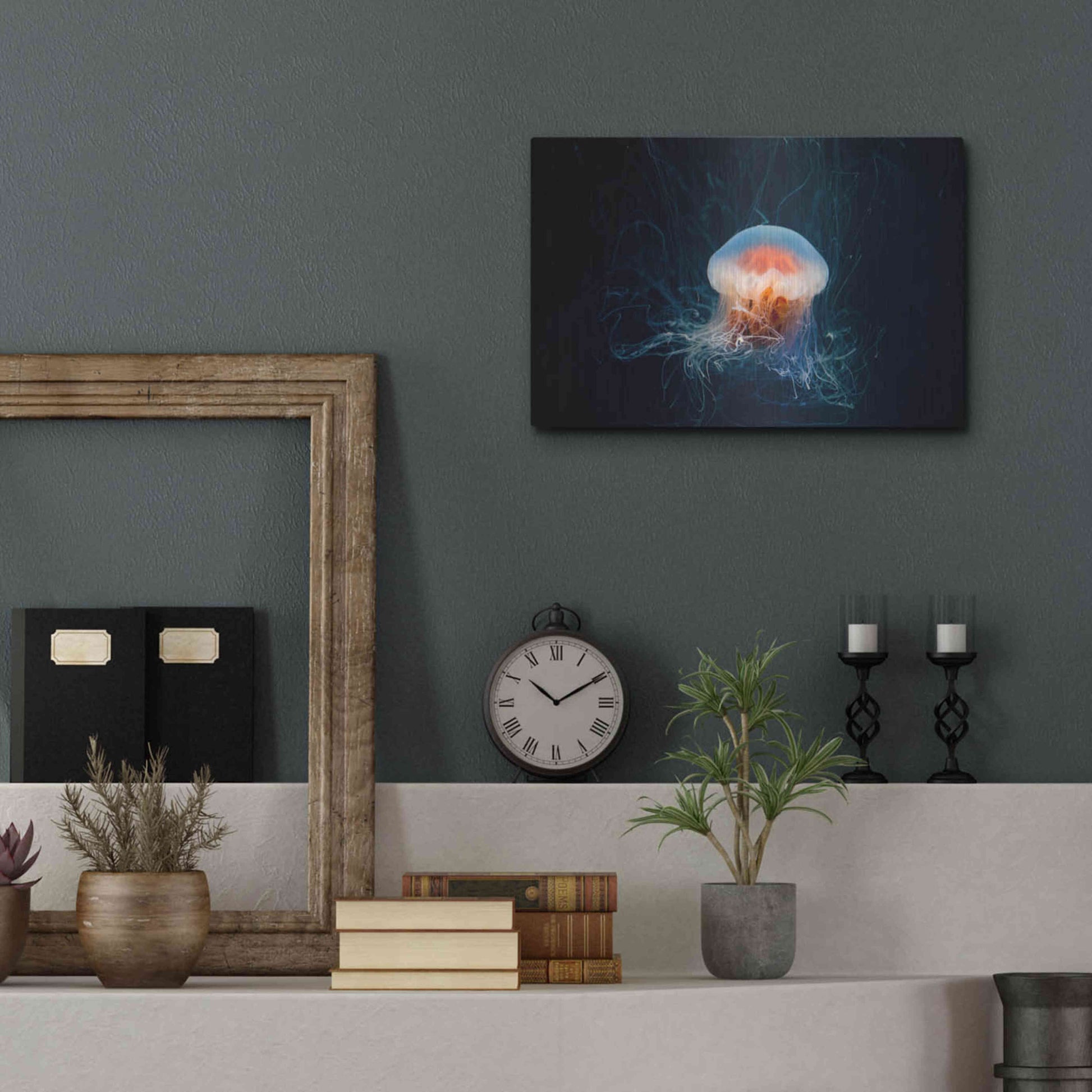 Luxe Metal Art 'Blast Off' by Luxe Portfolio, Metal Wall Art,16x12