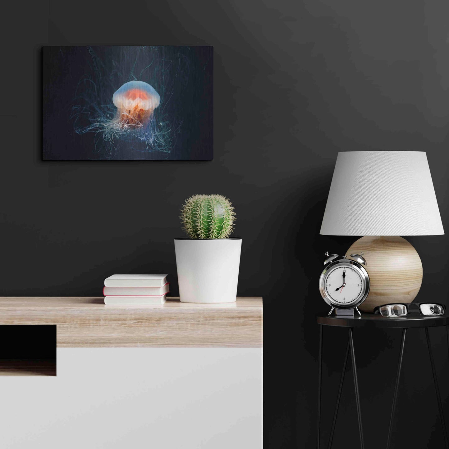 Luxe Metal Art 'Blast Off' by Luxe Portfolio, Metal Wall Art,24x16