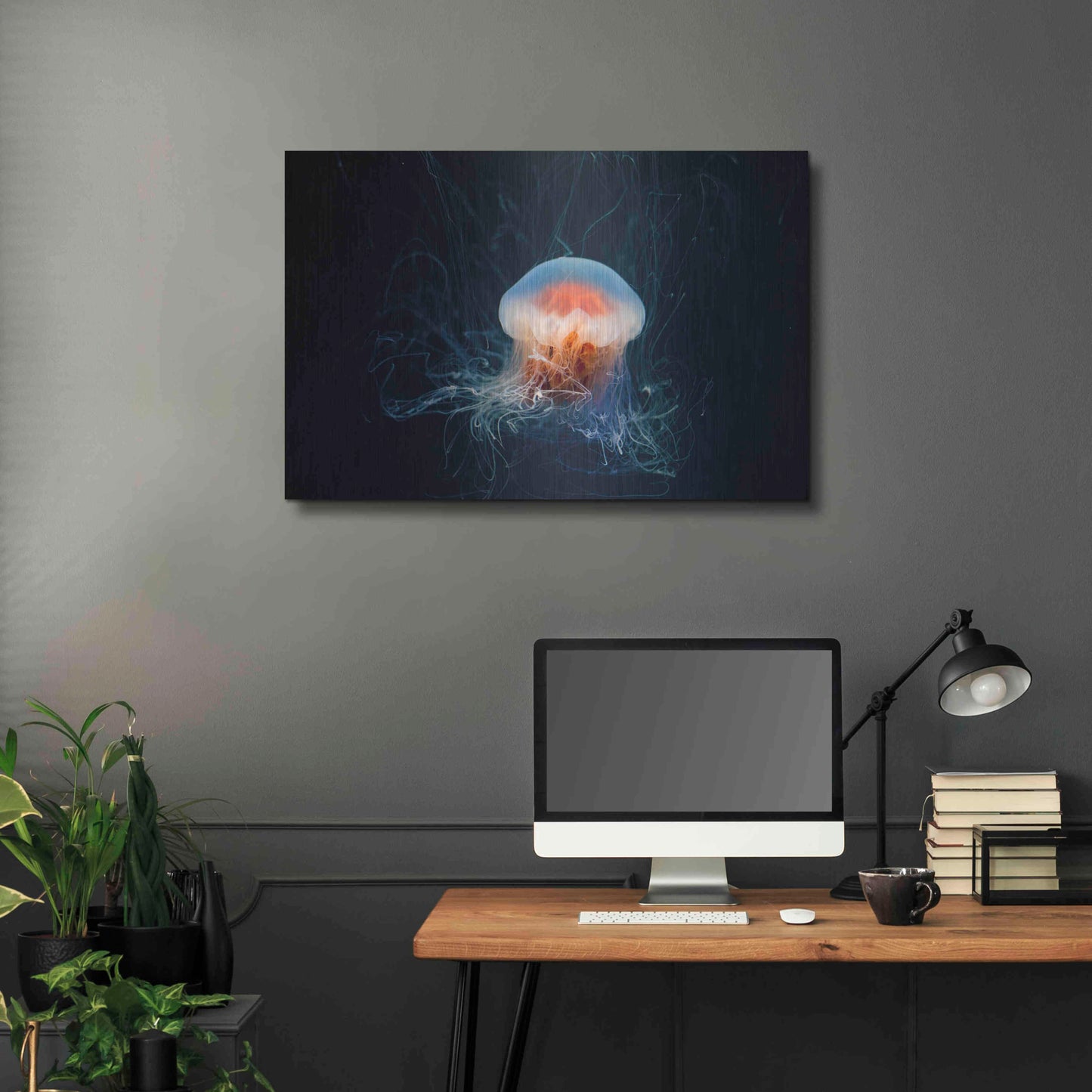 Luxe Metal Art 'Blast Off' by Luxe Portfolio, Metal Wall Art,36x24