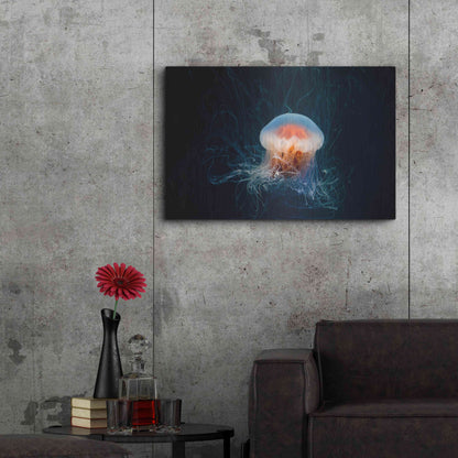 Luxe Metal Art 'Blast Off' by Luxe Portfolio, Metal Wall Art,36x24