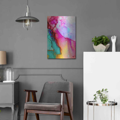 Luxe Metal Art 'Boil Over' by Luxe Portfolio, Metal Wall Art,16x24