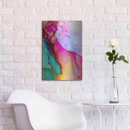 Luxe Metal Art 'Boil Over' by Luxe Portfolio, Metal Wall Art,16x24