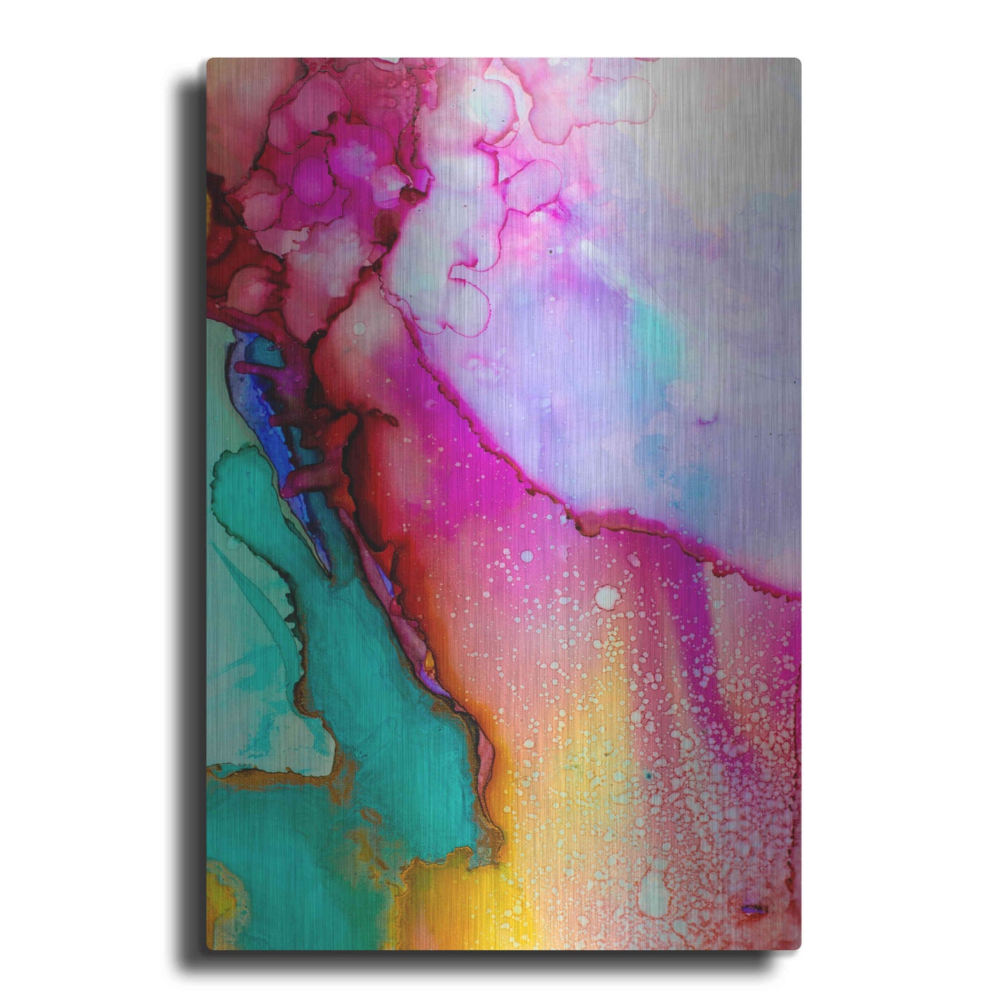 Luxe Metal Art 'Boil Over' by Luxe Portfolio, Metal Wall Art