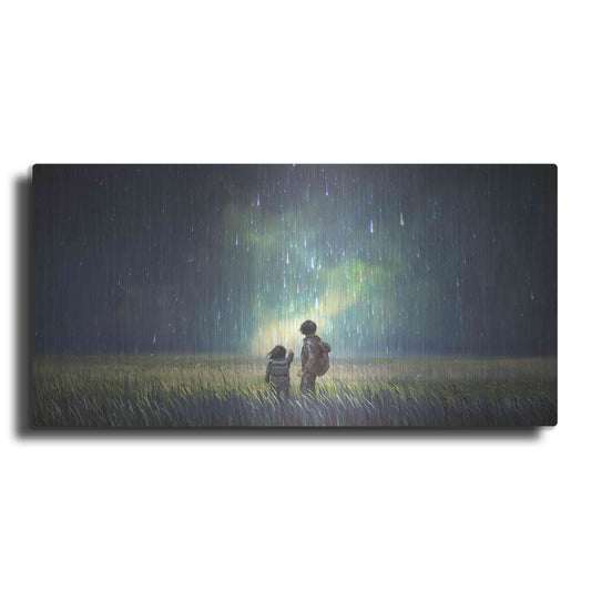 Luxe Metal Art 'Curious Mind' by Luxe Portfolio, Metal Wall Art