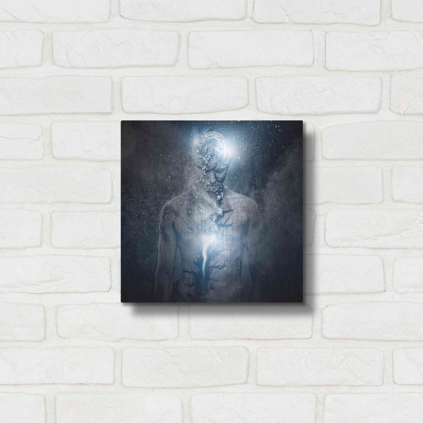 Luxe Metal Art 'Fleeing Of The Soul' by Luxe Portfolio, Metal Wall Art,12x12