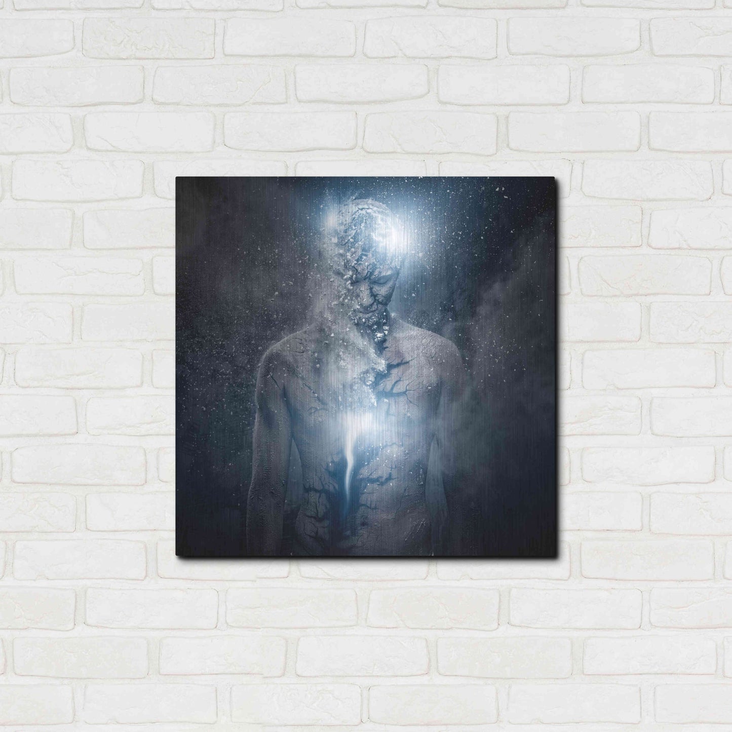 Luxe Metal Art 'Fleeing Of The Soul' by Luxe Portfolio, Metal Wall Art,24x24