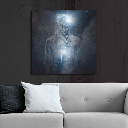 Luxe Metal Art 'Fleeing Of The Soul' by Luxe Portfolio, Metal Wall Art,36x36