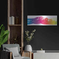 'Hyperloop' by Luxe Metal Portfolio – Metal Wall Art, 36x12 room view