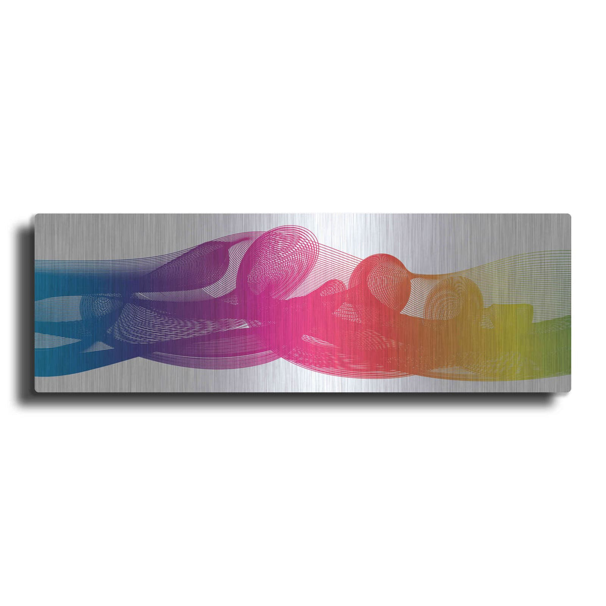 'Hyperloop' by Luxe Metal Portfolio – Metal Wall Art