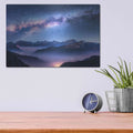 'Inside The Milky Way' by Luxe Metal Portfolio – Metal Wall Art, 16x12 room view