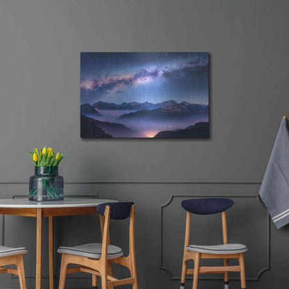 Luxe Metal Art 'Inside The Milky Way' by Luxe Portfolio, Metal Wall Art,36x24