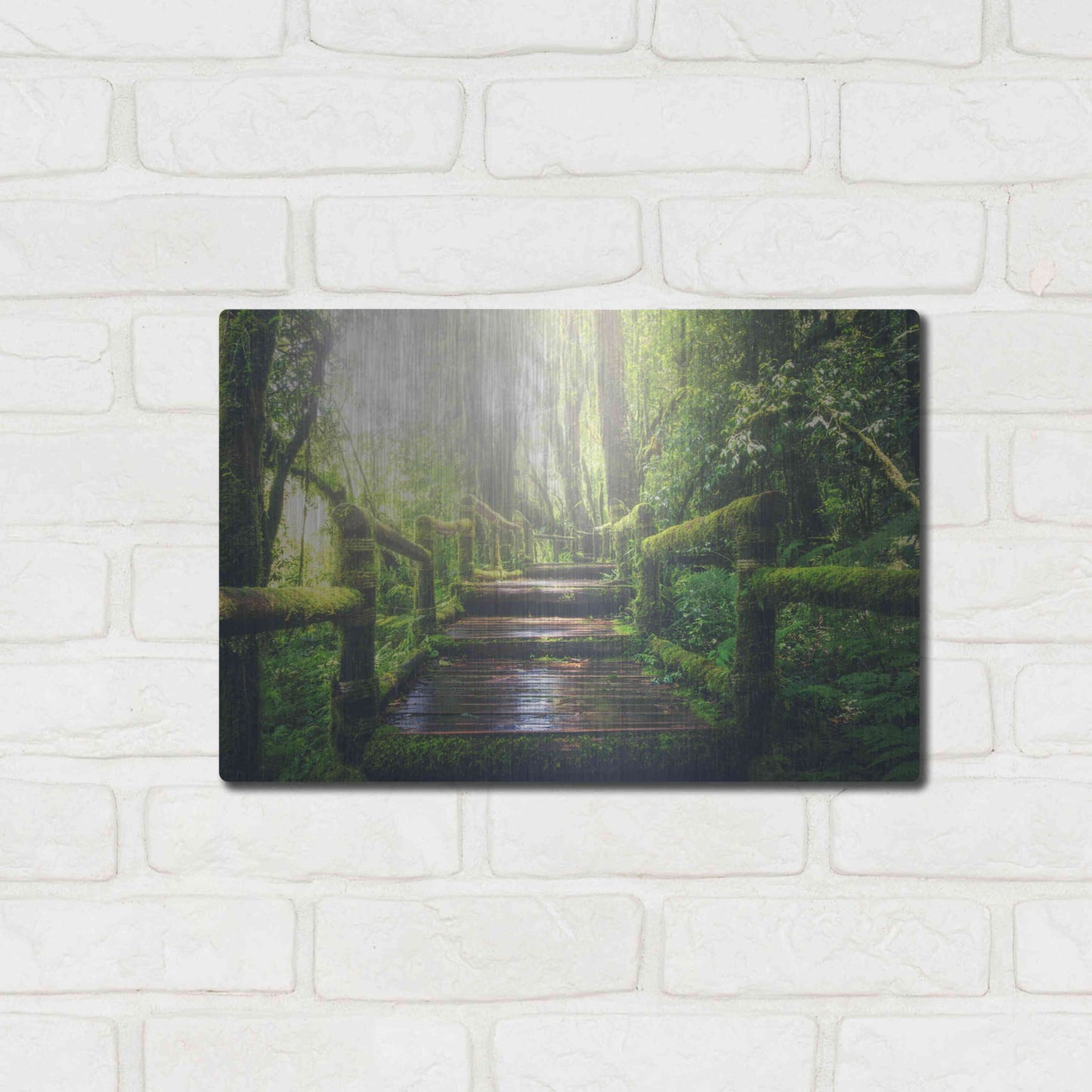 Luxe Metal Art 'Jungle' by Luxe Portfolio, Metal Wall Art,16x12