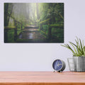'Jungle' by Luxe Metal Portfolio – Metal Wall Art, 16x12 room view