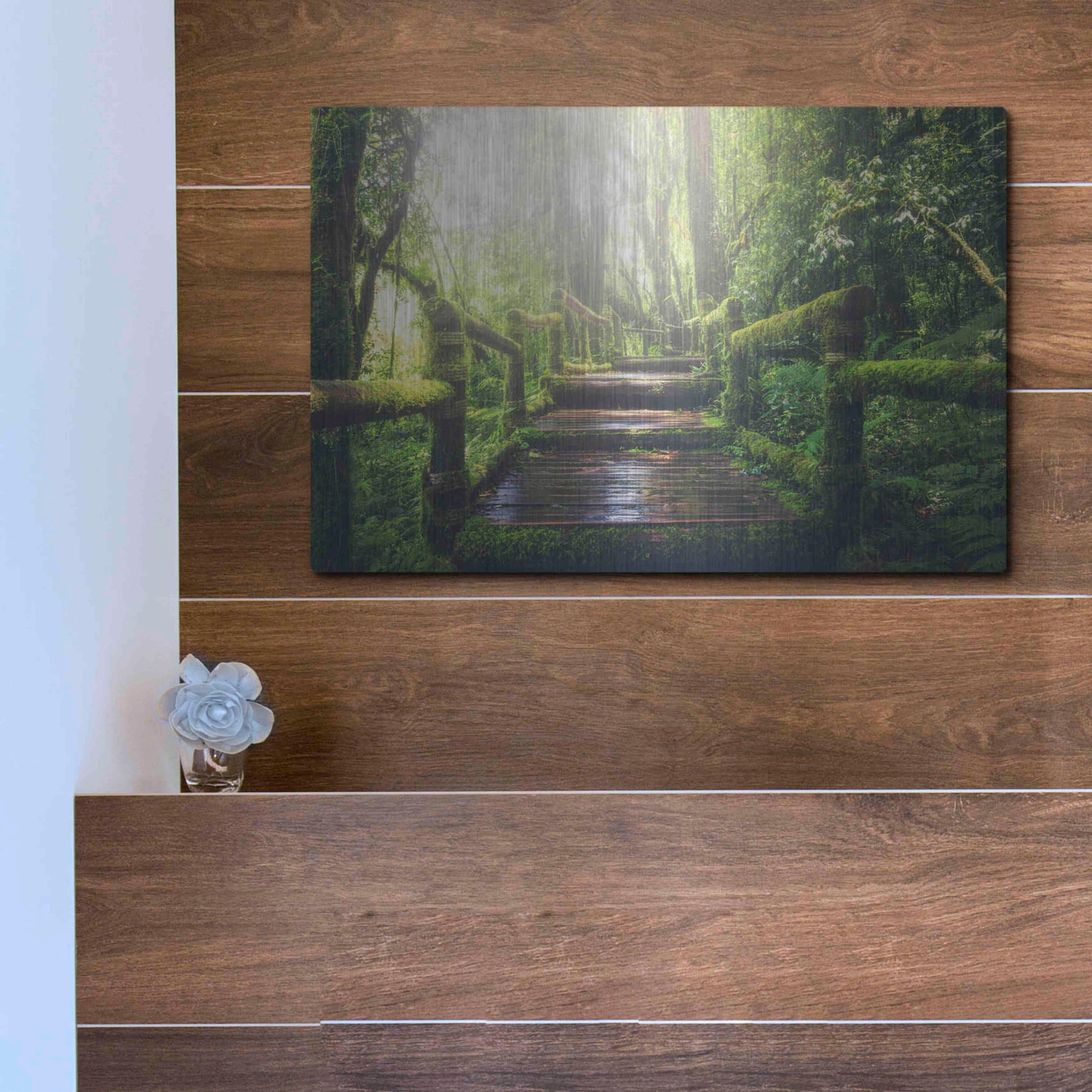 Luxe Metal Art 'Jungle' by Luxe Portfolio, Metal Wall Art,16x12