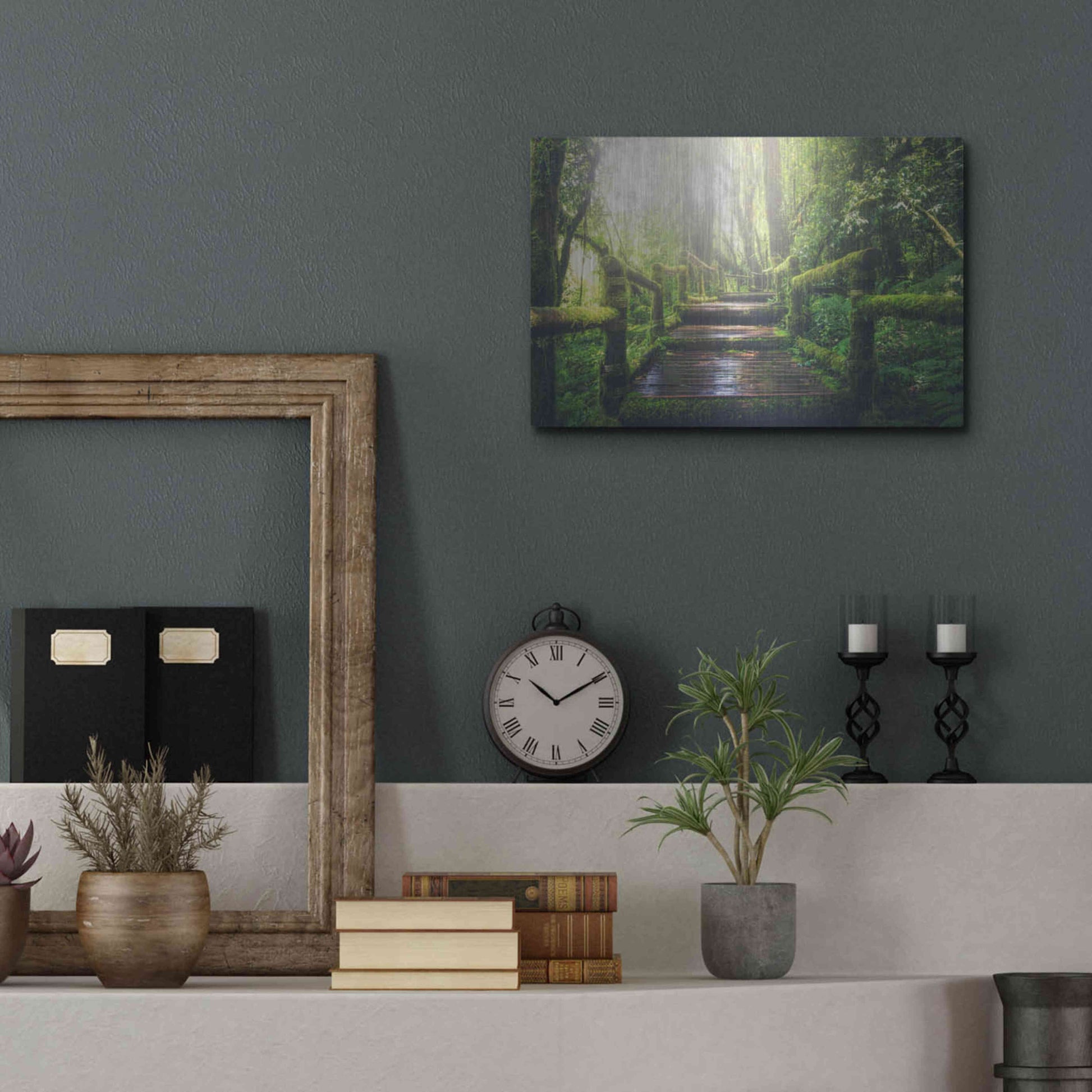 Luxe Metal Art 'Jungle' by Luxe Portfolio, Metal Wall Art,16x12