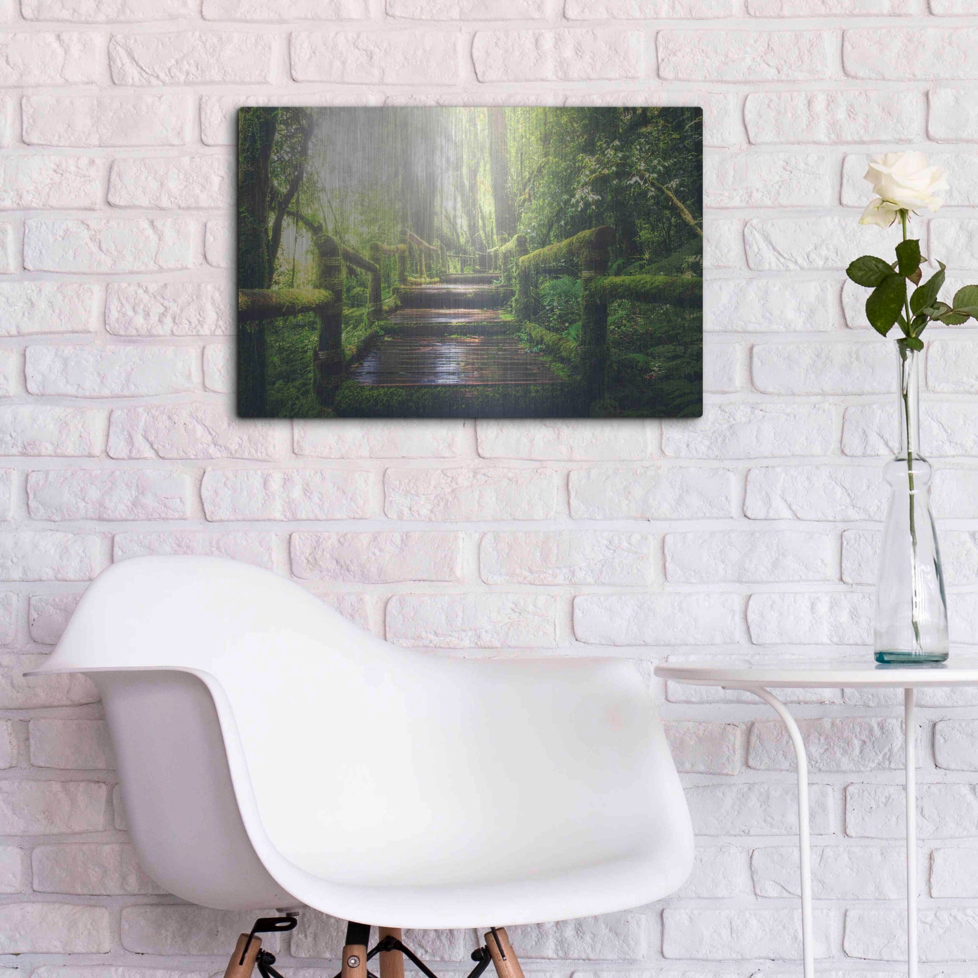 Luxe Metal Art 'Jungle' by Luxe Portfolio, Metal Wall Art,24x16