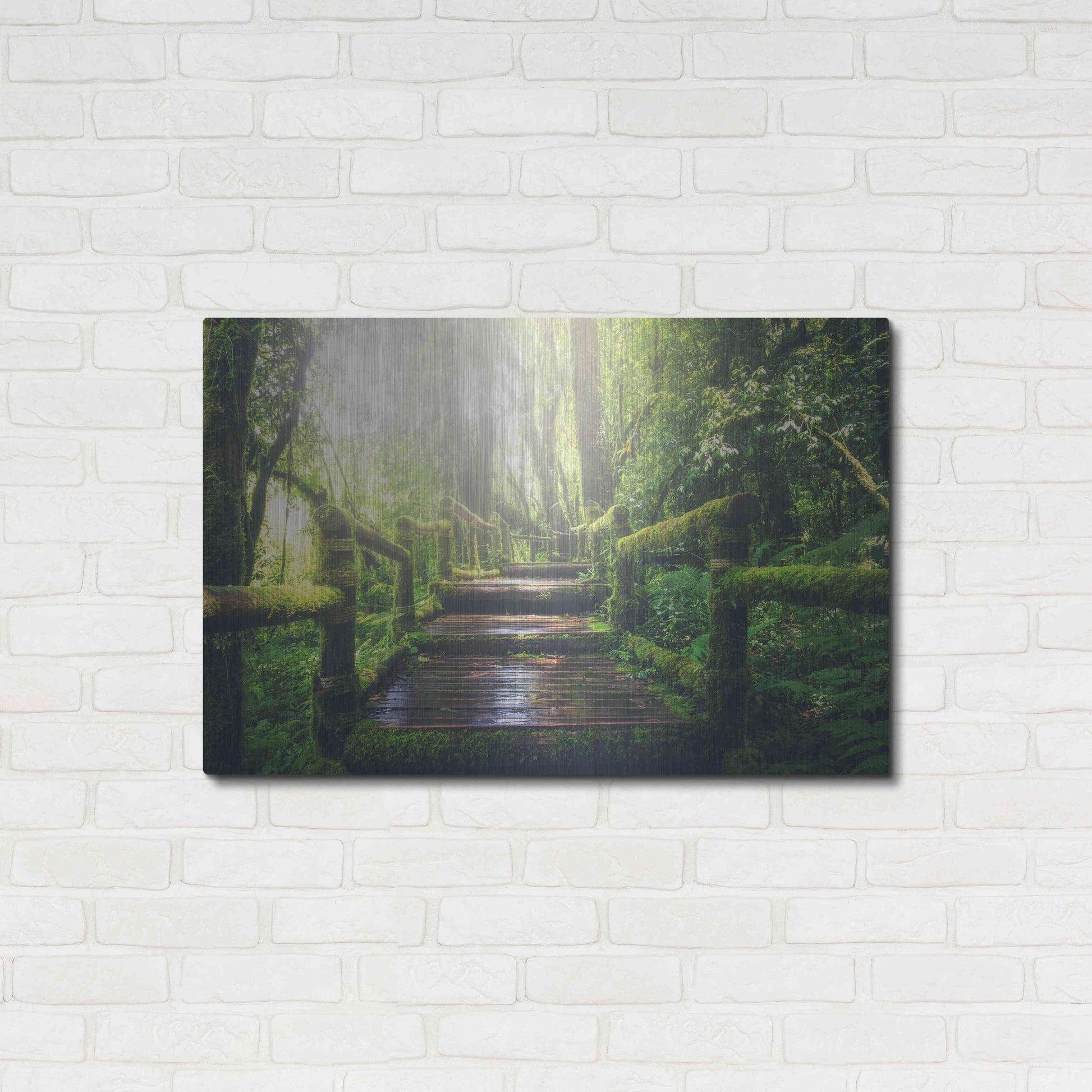 Luxe Metal Art 'Jungle' by Luxe Portfolio, Metal Wall Art,36x24