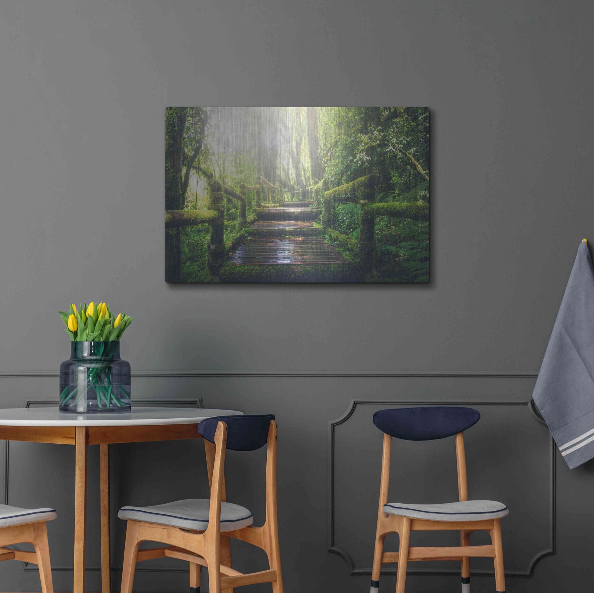 Luxe Metal Art 'Jungle' by Luxe Portfolio, Metal Wall Art,36x24