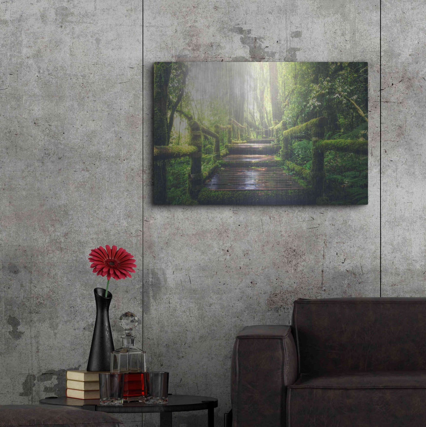 Luxe Metal Art 'Jungle' by Luxe Portfolio, Metal Wall Art,36x24