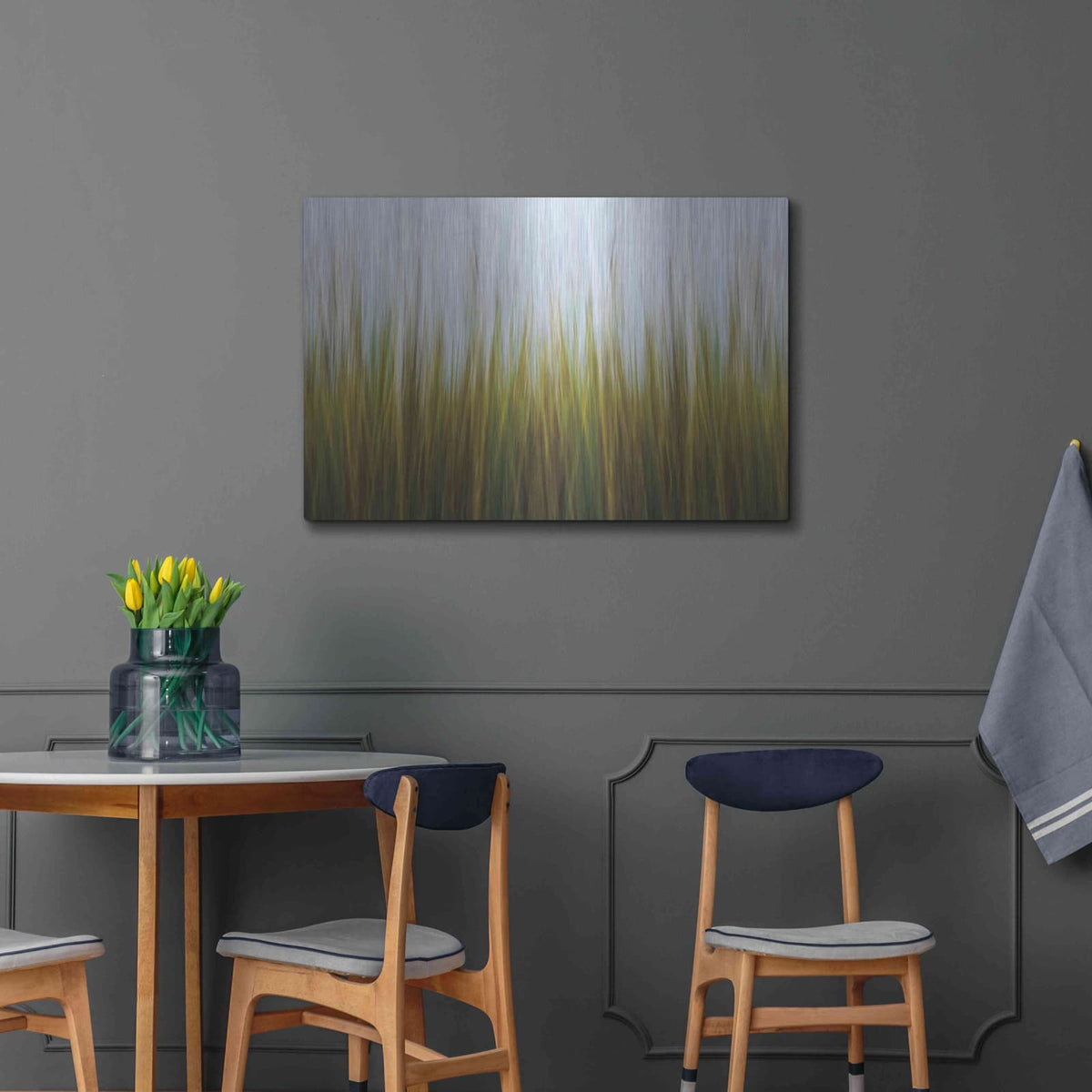 'Sea Grass Canvas' by Kathrine Gendreau – Metal Wall Art, 36x24 room view