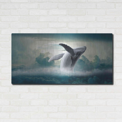 Luxe Metal Art 'Weightlessness' by Luxe Portfolio, Metal Wall Art,48x24