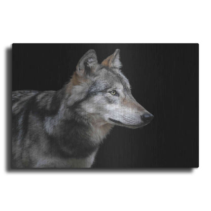 Luxe Metal Art 'Wolf' by Luxe Portfolio, Metal Wall Art