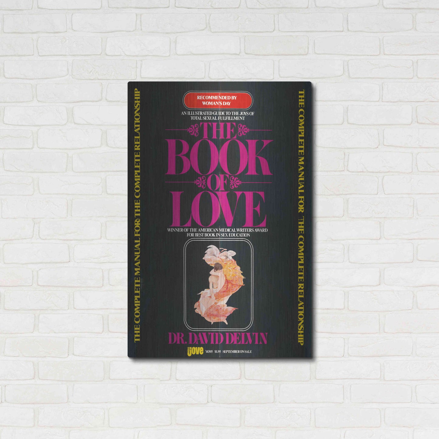 Luxe Metal Art 'The Book Of Love (1977)' by Epic Portfolio, Metal Wall Art,24x36