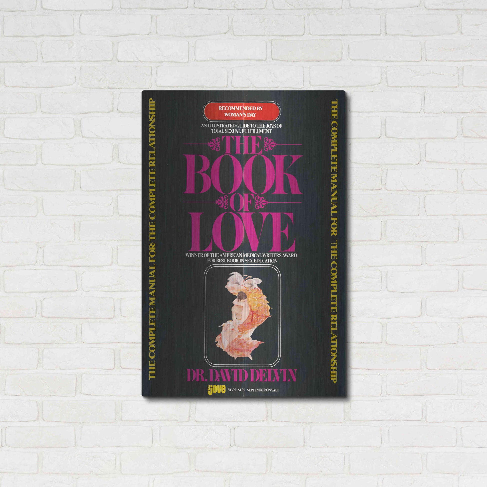 Luxe Metal Art 'The Book Of Love (1977)' by Epic Portfolio, Metal Wall Art,24x36