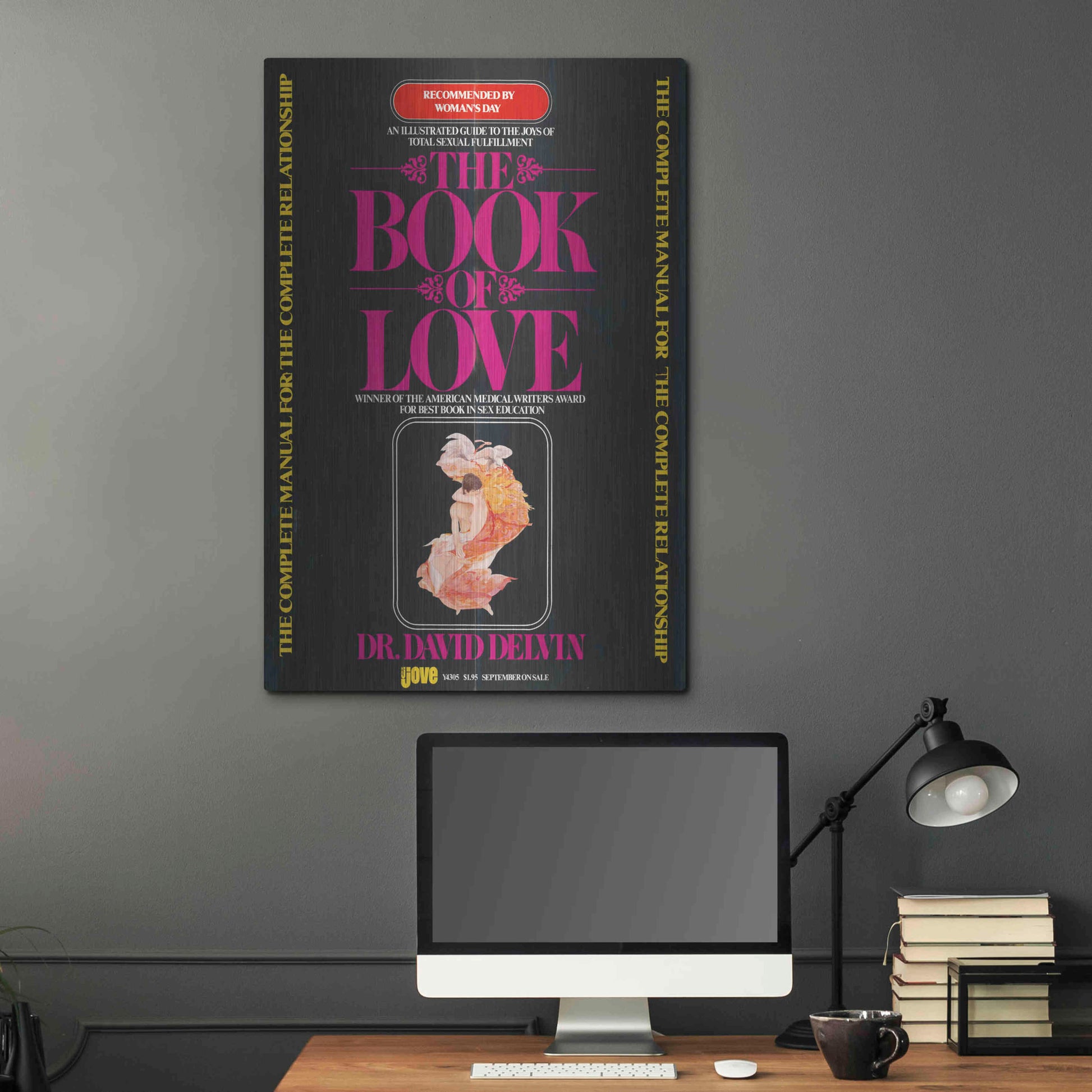 Luxe Metal Art 'The Book Of Love (1977)' by Epic Portfolio, Metal Wall Art,24x36