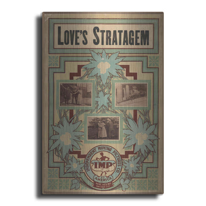 Luxe Metal Art 'Love’S Stratagem (1909)' by Epic Portfolio, Metal Wall Art