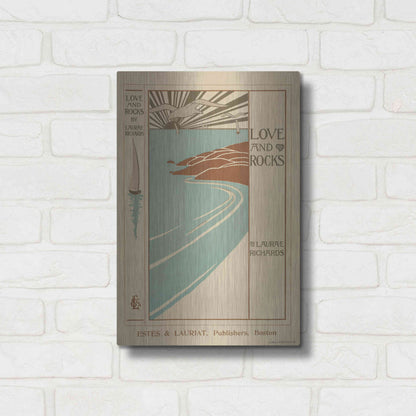 Luxe Metal Art 'Love And Rocks (1895 - 1917)' by Epic Portfolio, Metal Wall Art,12x16