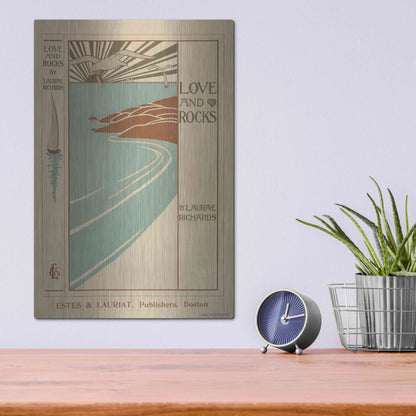 Luxe Metal Art 'Love And Rocks (1895 - 1917)' by Epic Portfolio, Metal Wall Art,12x16