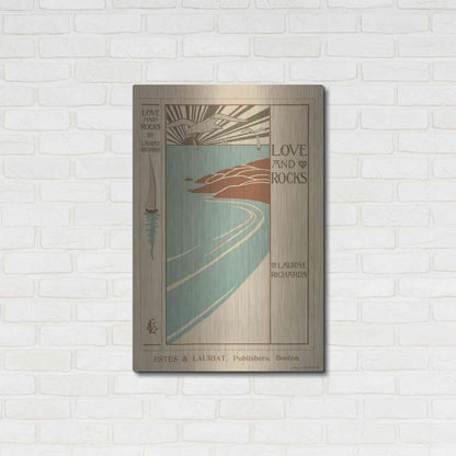 Luxe Metal Art 'Love And Rocks (1895 - 1917)' by Epic Portfolio, Metal Wall Art,24x36