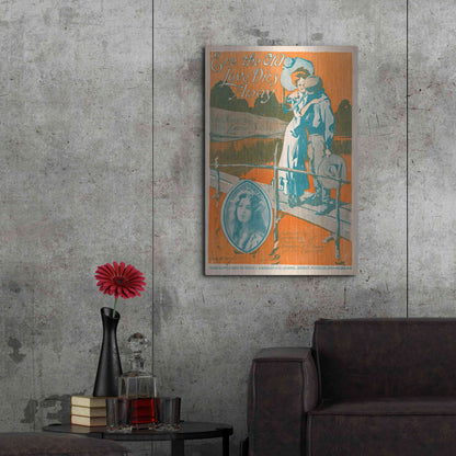 Luxe Metal Art 'Ere The Old Love Dies Away (1900)' by Epic Portfolio, Metal Wall Art,24x36