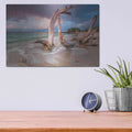 'Driftwood Sunset' by Kathrine Gendreau – Metal Wall Art, 16x12 room view