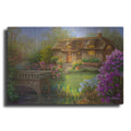 Luxe Metal Art 'My Summer Hideaway' by Nicky Boehme, Metal Wall Art