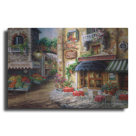 Luxe Metal Art 'Buon Appetito' by Nicky Boehme, Metal Wall Art