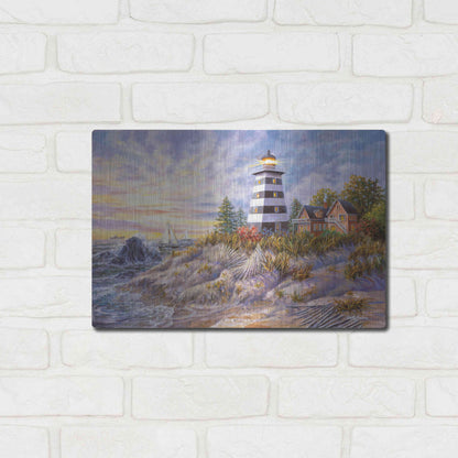 Luxe Metal Art 'Out Of Harm’s Way' by Nicky Boehme, Metal Wall Art,16x12