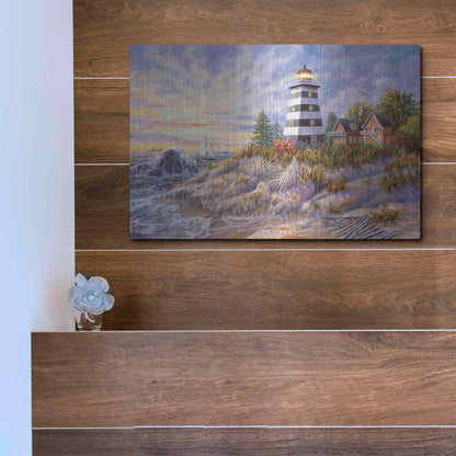 Luxe Metal Art 'Out Of Harm’s Way' by Nicky Boehme, Metal Wall Art,16x12