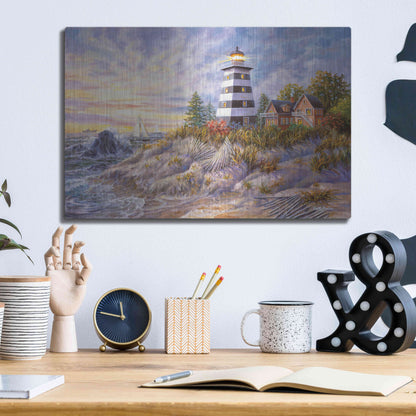 Luxe Metal Art 'Out Of Harm’s Way' by Nicky Boehme, Metal Wall Art,16x12