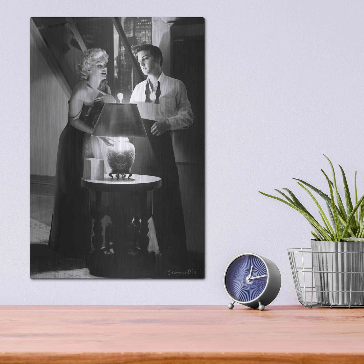 'Our Light' by Chris Consani – Metal Wall Art, 12x16 room view