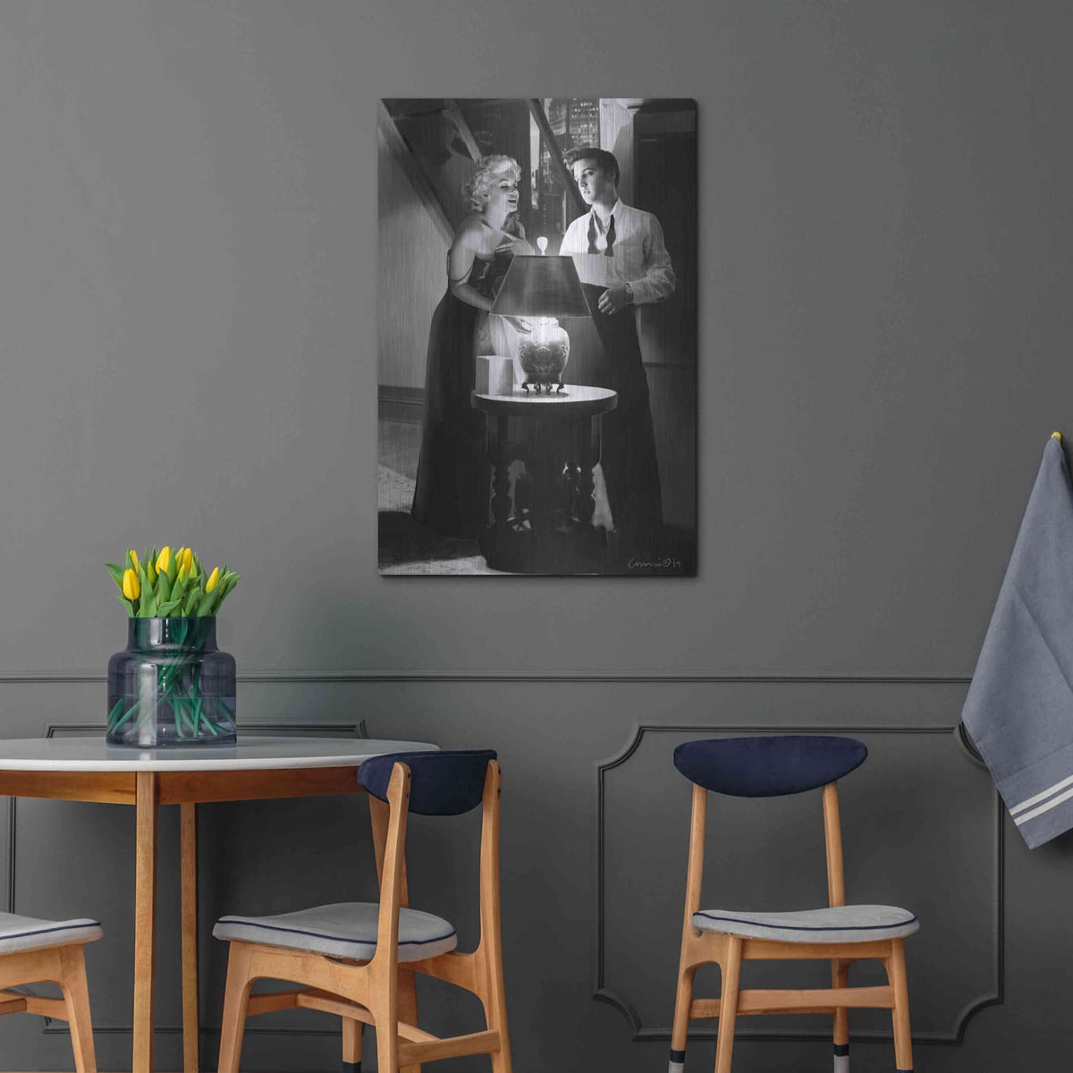 'Our Light' by Chris Consani – Metal Wall Art, 24x36 room view