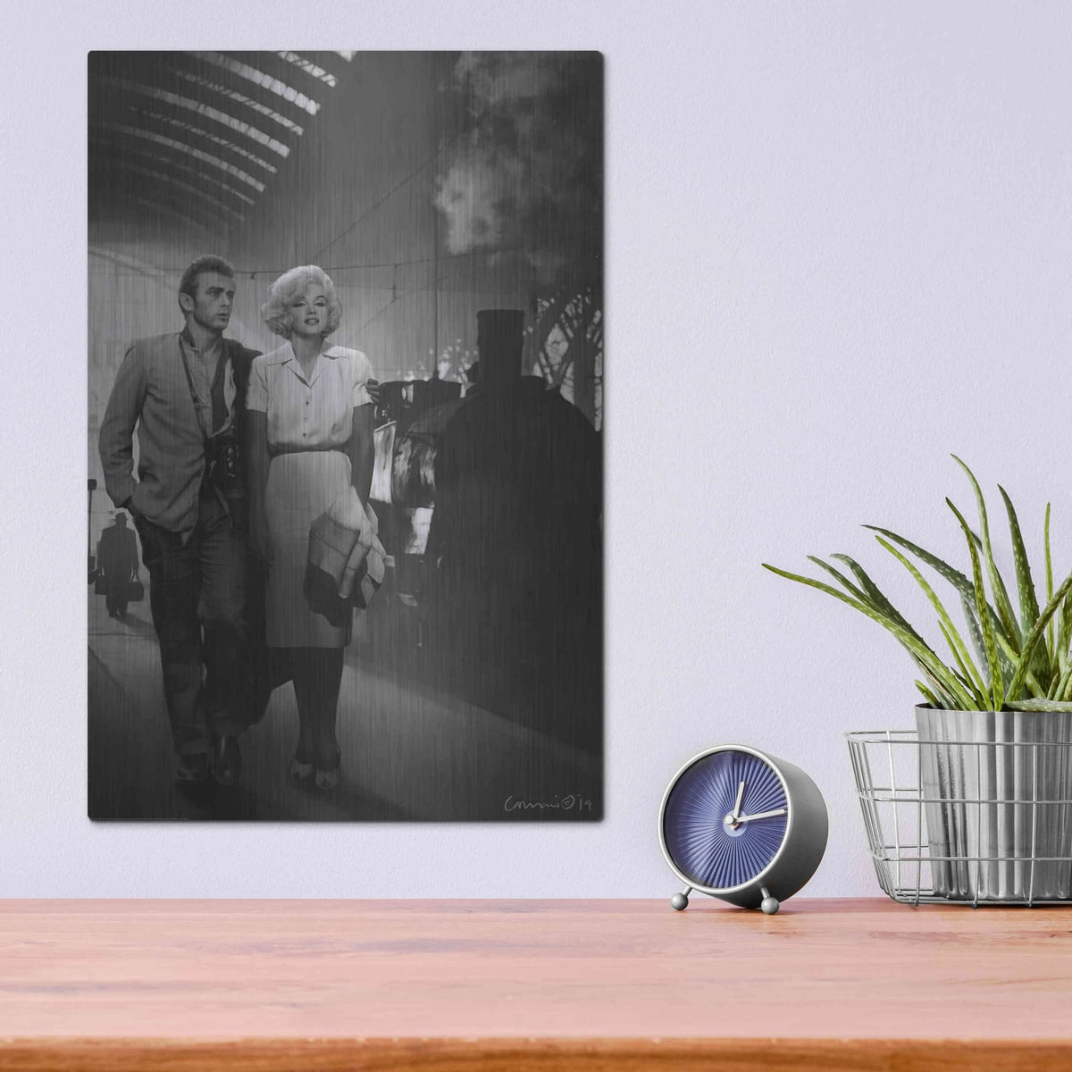 'Saying Farewell' by Chris Consani – Metal Wall Art, 12x16 room view