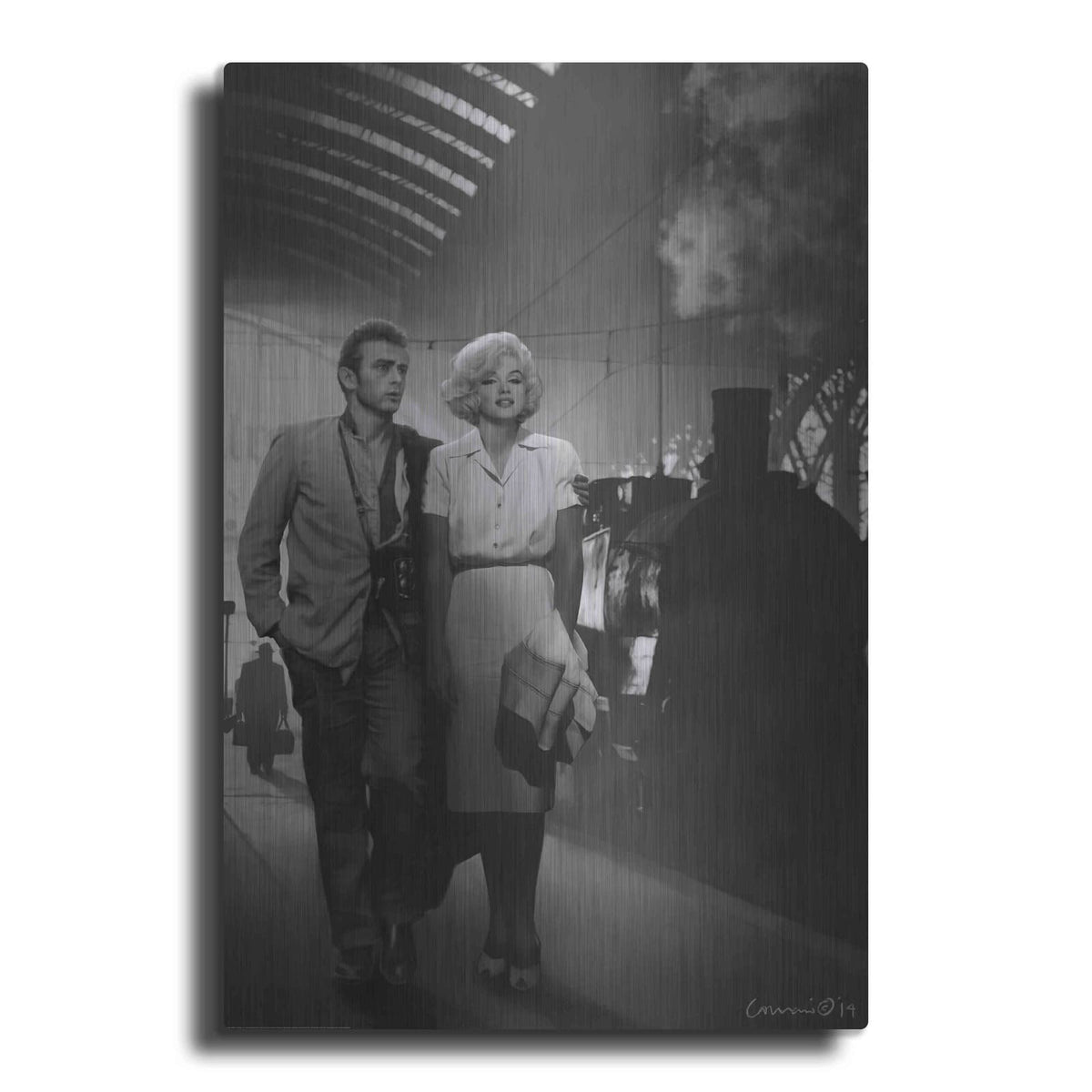 'Saying Farewell' by Chris Consani – Metal Wall Art