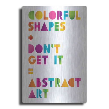 Luxe Metal Art 'Abstract Art' by JJ Brando, Metal Wall Art